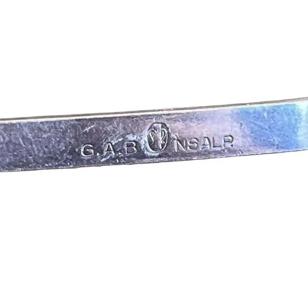 G.A.B. NS ALP Vintage Silver Plated Table Knife Rests Set of 4